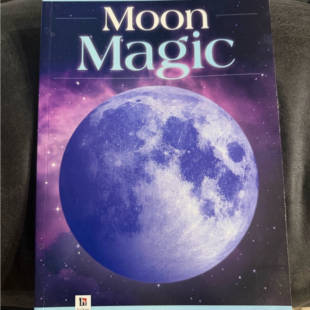 Moon Magic Book with Blue and Purple Cover